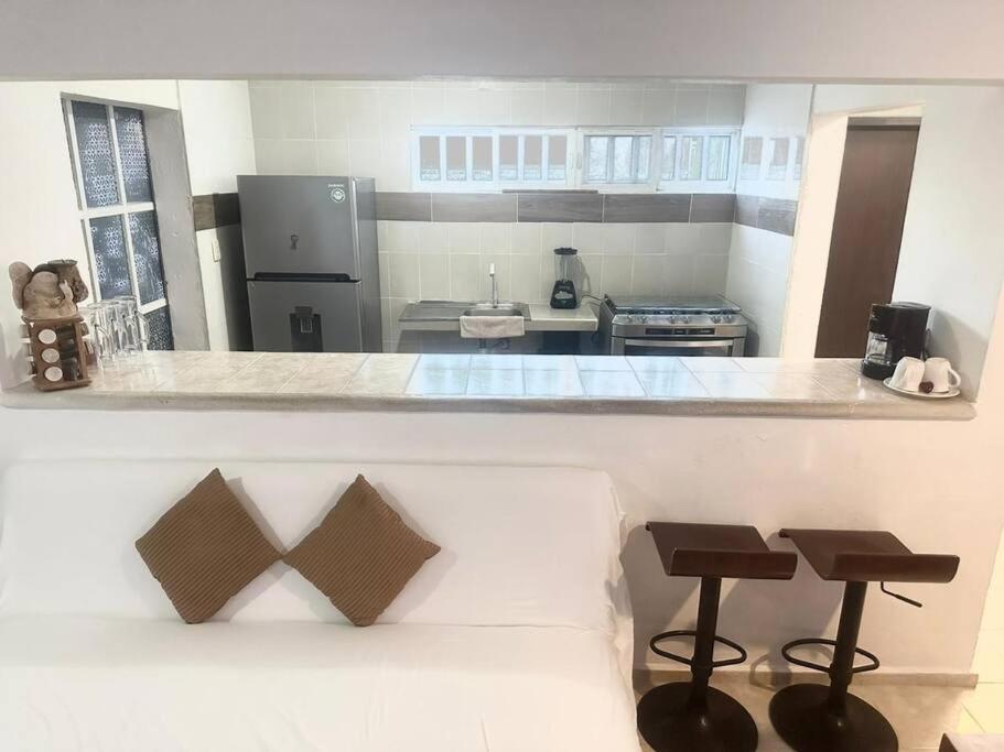Isla Mujeres Departamento, Hasta Para 6 Personas. Eksteriør bilde