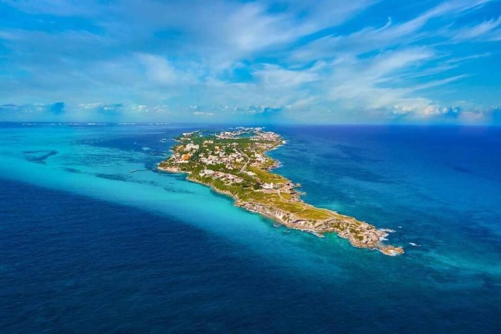 Isla Mujeres Departamento, Hasta Para 6 Personas. Eksteriør bilde