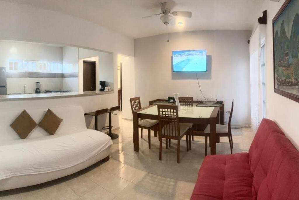 Isla Mujeres Departamento, Hasta Para 6 Personas. Eksteriør bilde